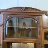 Mahogany china cabinet
