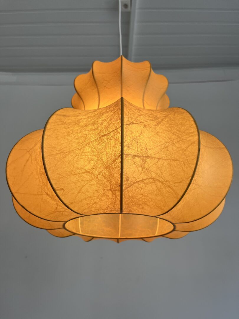 Rare cocoon pendant lamp – Goldkant Leuchten
