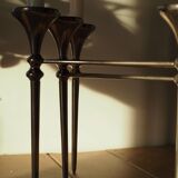 Scandinavian chrome modular candle holder 1960