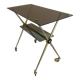gold plated metal serving trolley
