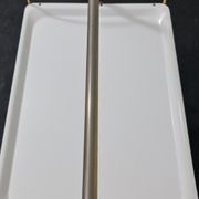 Chariot Dinett vintage en blanc
