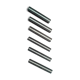 6 Ebony knife carriers and inlay noble material