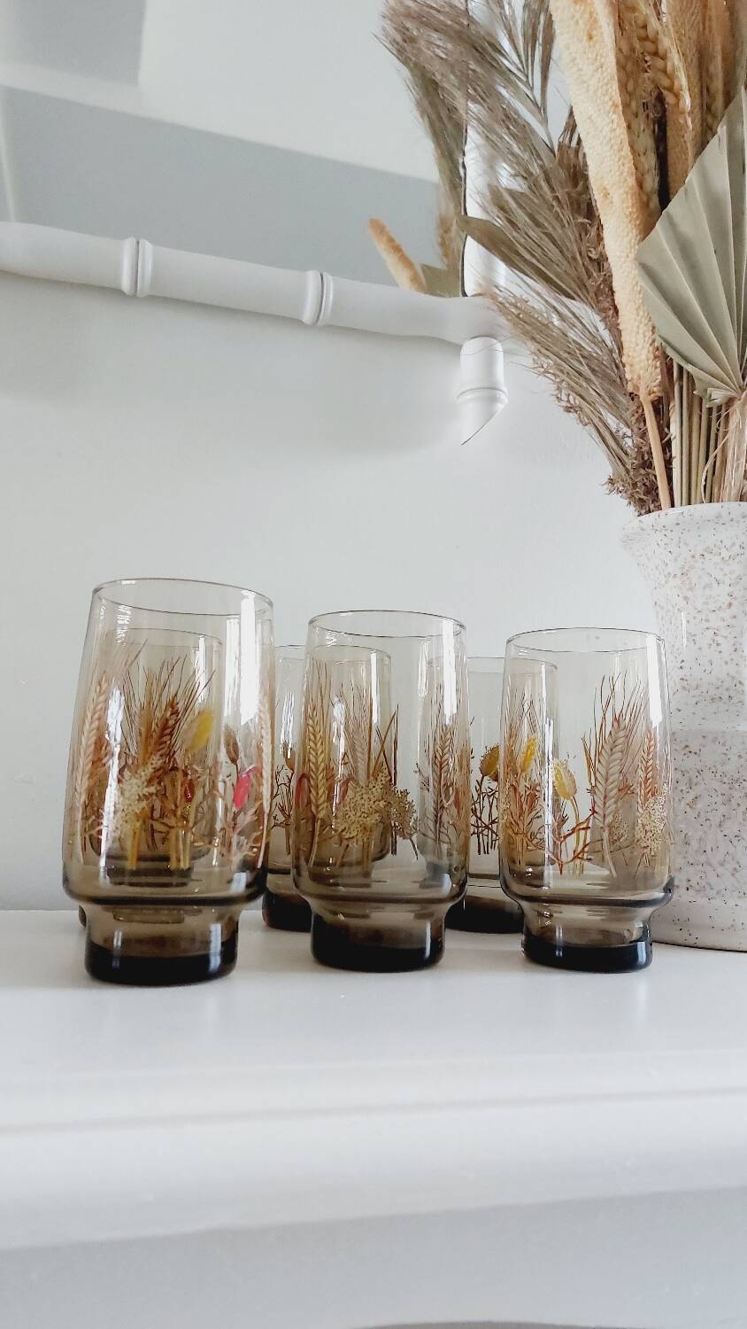 Series of 6 Tivoli glasses