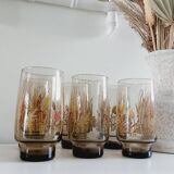 Series of 6 Tivoli glasses