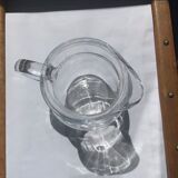 Vintage quarter wine pitcher