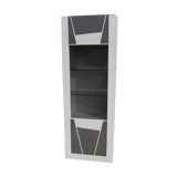 Backlit display case, oak and ceramic, very trendy
