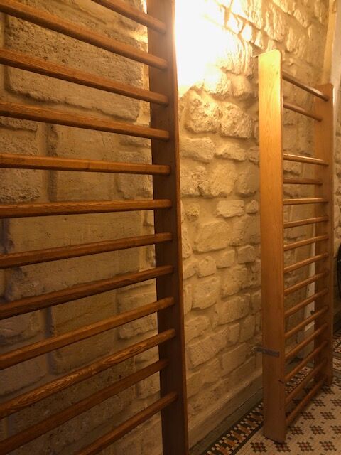 Old swedish gymnastics espalier