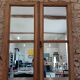 ANTIQUE MIRROR WINDOW