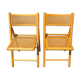 Pair of folding chairs cannes
