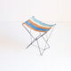 Nomad folding camping stools, France 1950s, set of three.