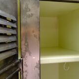 Industrial metal cloakroom