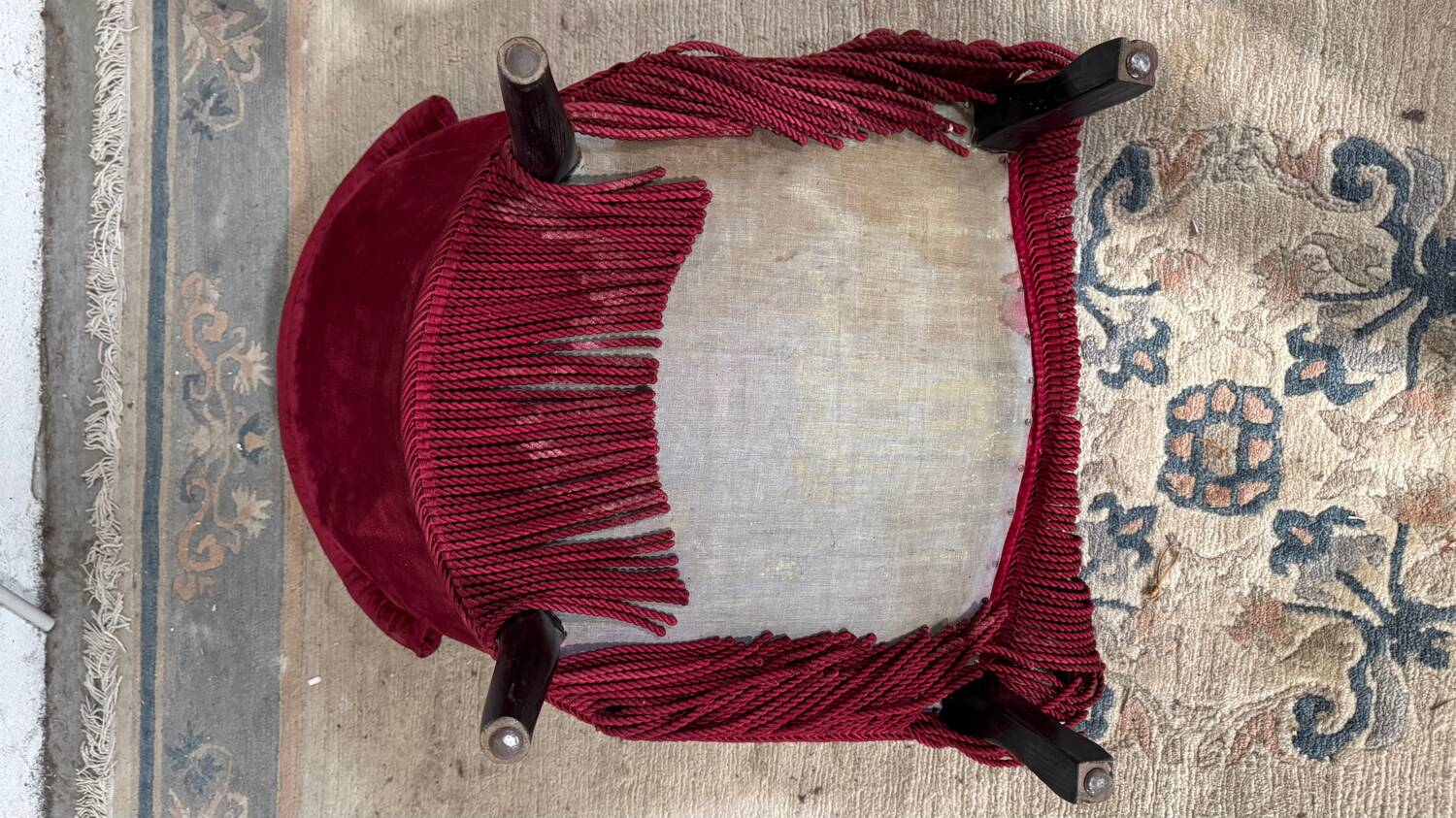 Napoleon III toad armchair