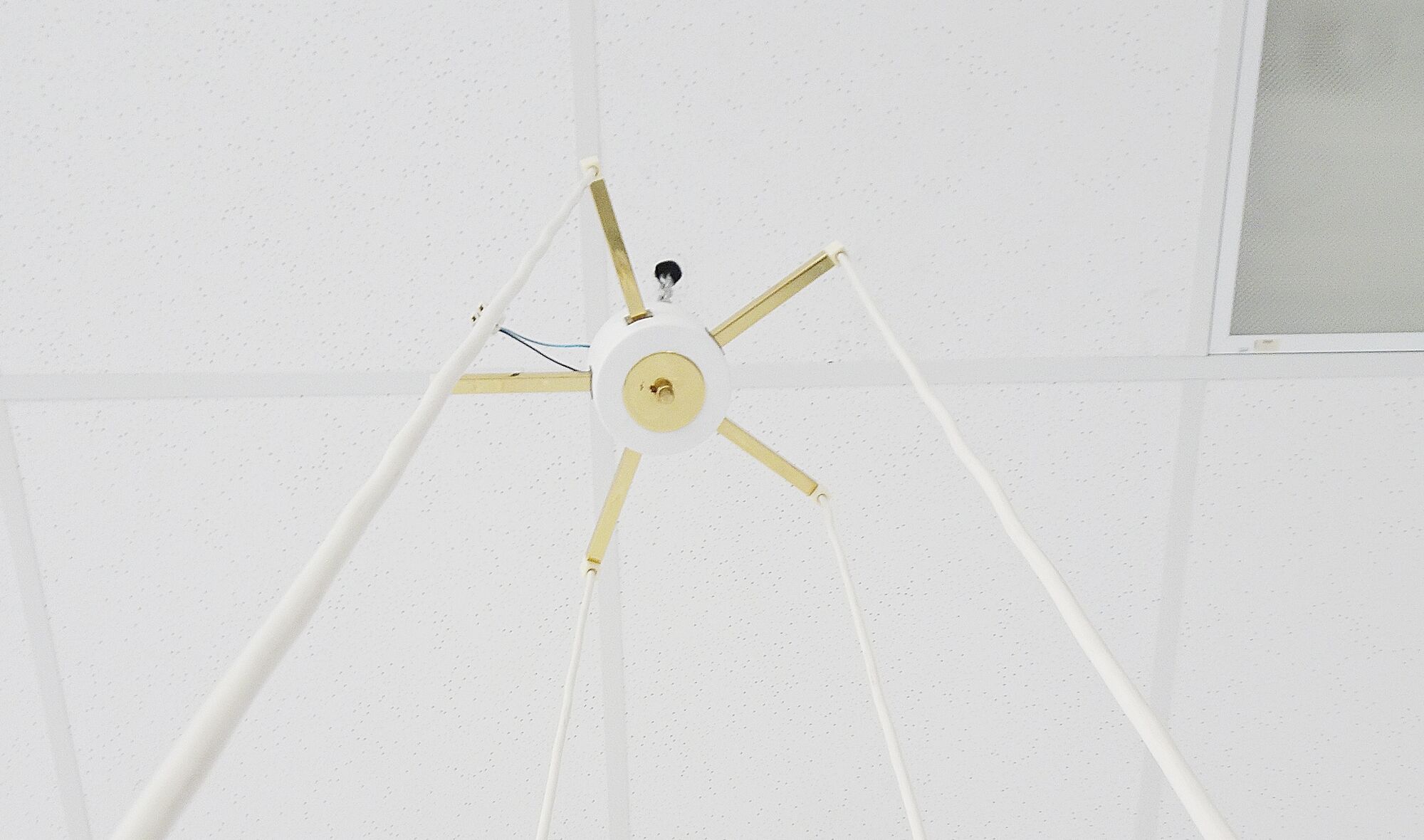 Beautiful cascade lamp by Wila Leuchten from the 1970