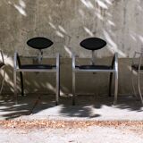 Set of 6 dining chairs by Kai Papritz, 90s.