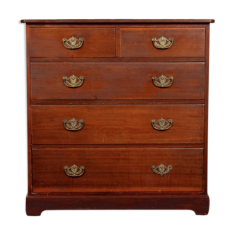 Antique Victorian 19th century mahogany pine Dresser