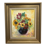 Bouquet of Flowers Painting - Jacqueline Deletoile