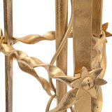 Lampadaire fer forgé, Merceris, 1950