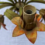 Metal chandelier Italy 60s/70s
