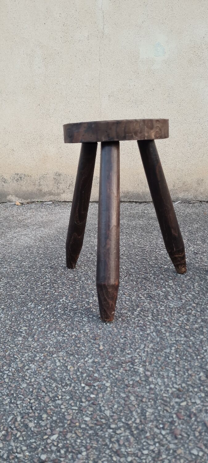 Pair of tripod stools