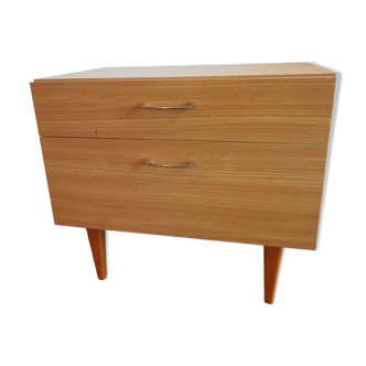 Bedside vintage nightstand 1960s
