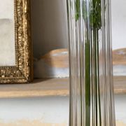 Vase en verre soliflore années 50-60