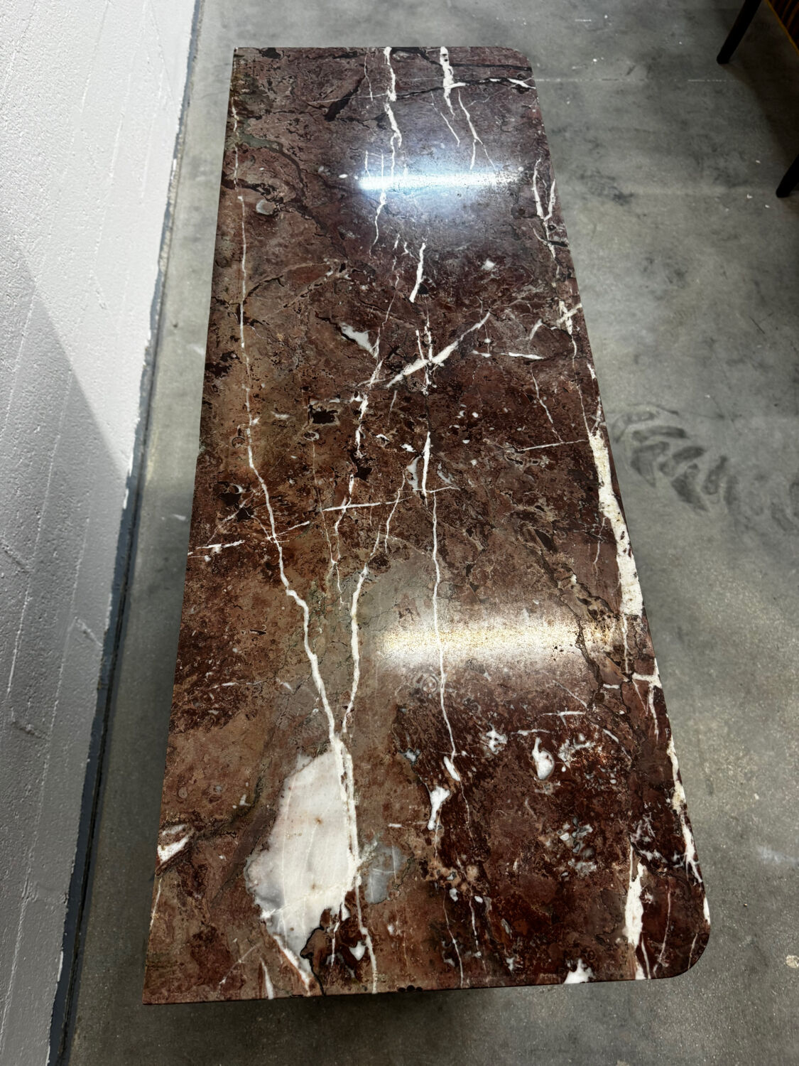 Louis XVI buffet in wood and marble