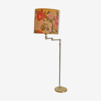 Lampadaire liseuse laiton