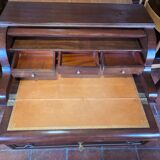 Louis XVI Style Cylinder Desk in Mahogany