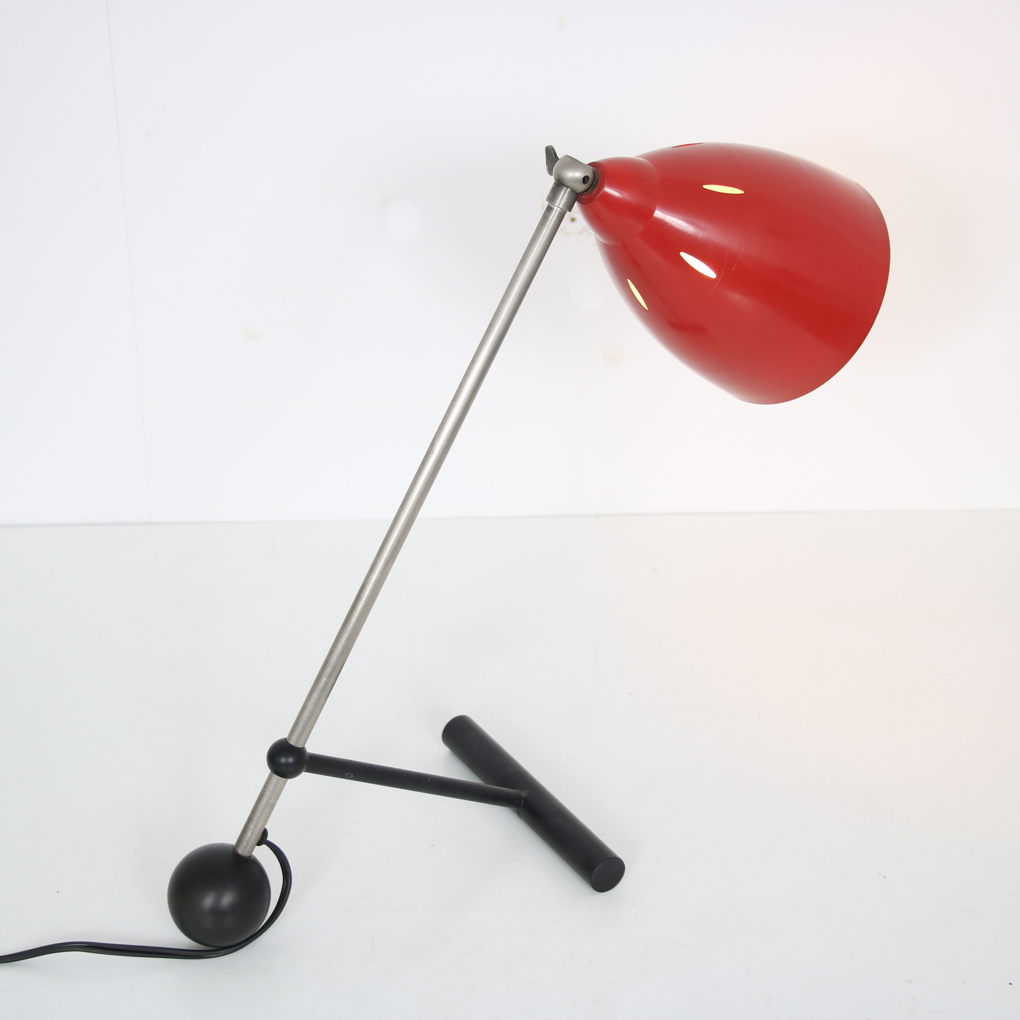 1950s adjustable dutch design desk lamp
