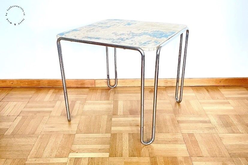 Table Bauhaus fonctionnaliste originale de Mucke Melder