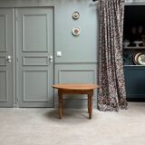 Table basse ronde à volets (rénovée)