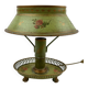 Small tin bouillotte lamp