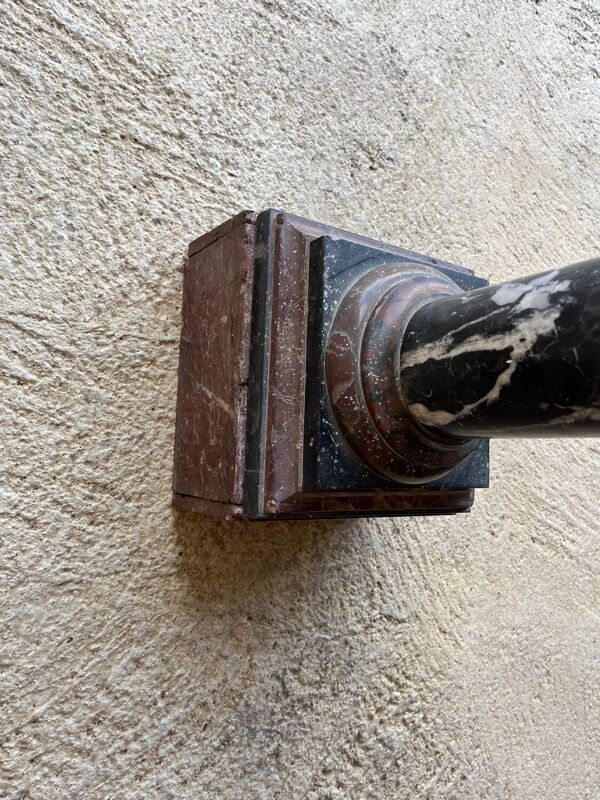 Grande colonne en marbre XIXeme
