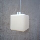 Square glass ceiling lamp