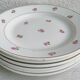 Lot 6 plates dessert porcelain Moulin des Loups