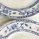Paire de plats Creil & Montereau