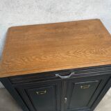 Black Parisian oak sideboard