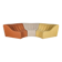 Kwok Hoi Chan "Chromatic" modular sofa in orange, yellow and cream.
