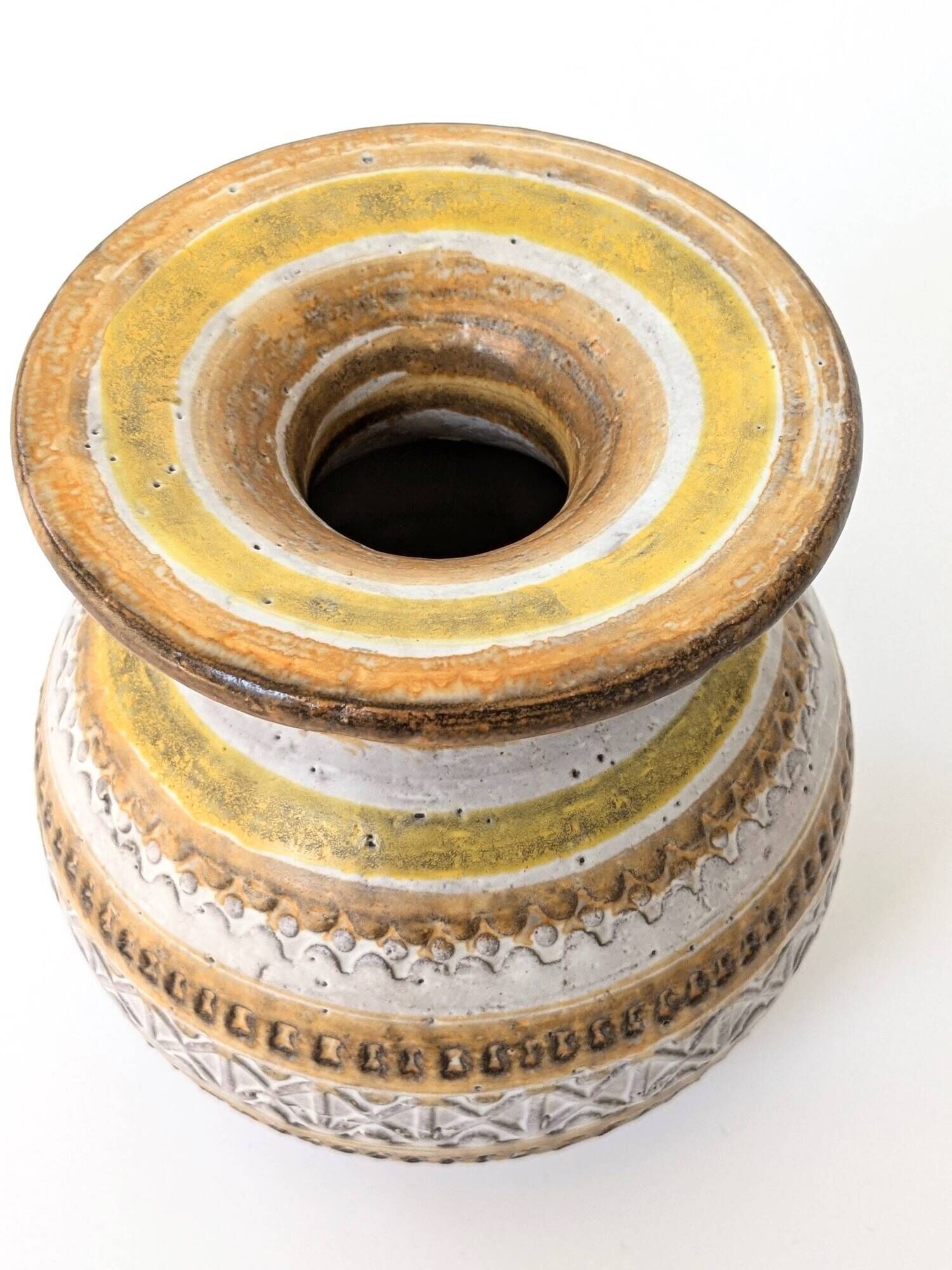 Vase en céramique des années 1970 | Studio 4 Italie