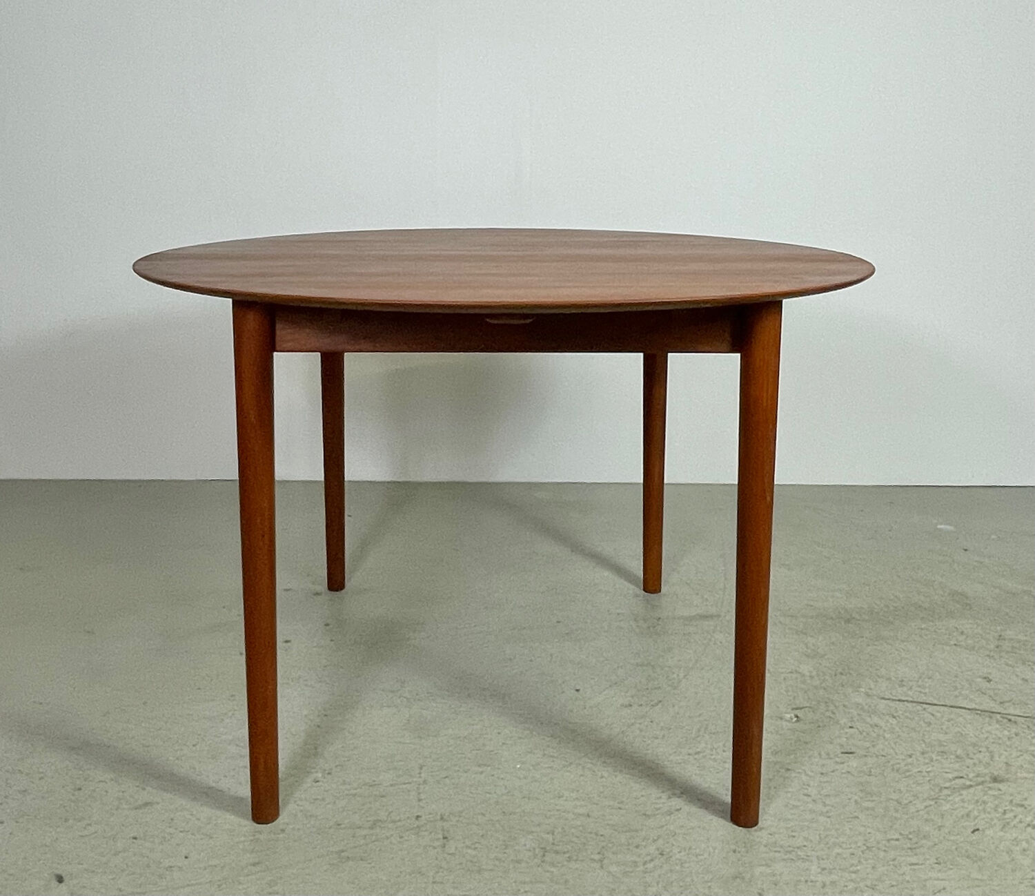 Round Dining Table in Teak by Hvidt&Mølgaard, Denmark 1950s