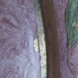 Oval tray in cloisonné enamel signed A Schelde
