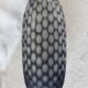 Vase Design en verre Multicouche 38 cm TBE