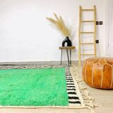 Green Moroccan rug 150/250cm