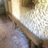 Large farmhouse bench