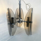 Lupi suspension in smoked glass