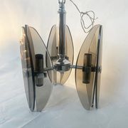 Lupi smoked glass pendant light