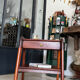 Vintage solid wood bedside table