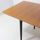 Rounded mid-century dining table, 1960s