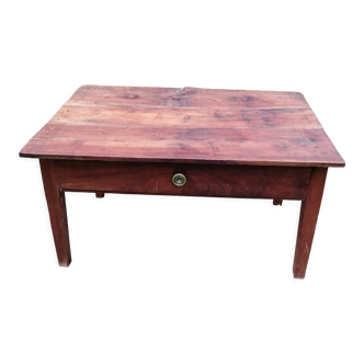Wooden coffee table