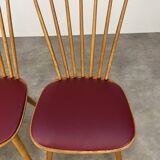 Pair of Baumann Menuet chairs from the 60s